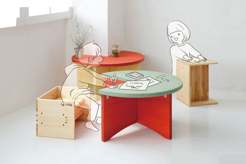 HaaaL Apple Table Stool